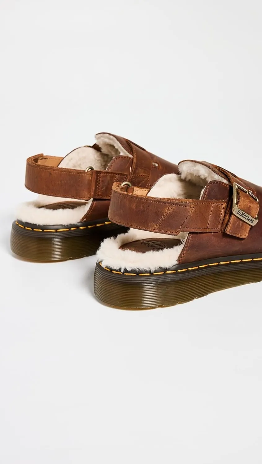 Dr. Martens Women's Jorge Ii Faux Fur Lined Slingback Mule