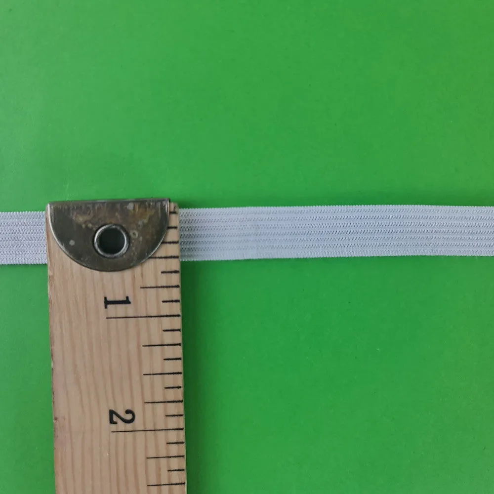 Elastic: 1/2" wide