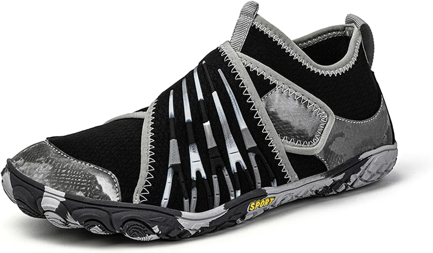 Eliogn Barefoot Shoes Men's,Women's Wide Toe Box Zero Drop Shoes Minimalist Cross-Trainer Walking Shoes Lightweight for Walking Weightlifting Yoga Trail Running Sneakers Boxing Gym Training