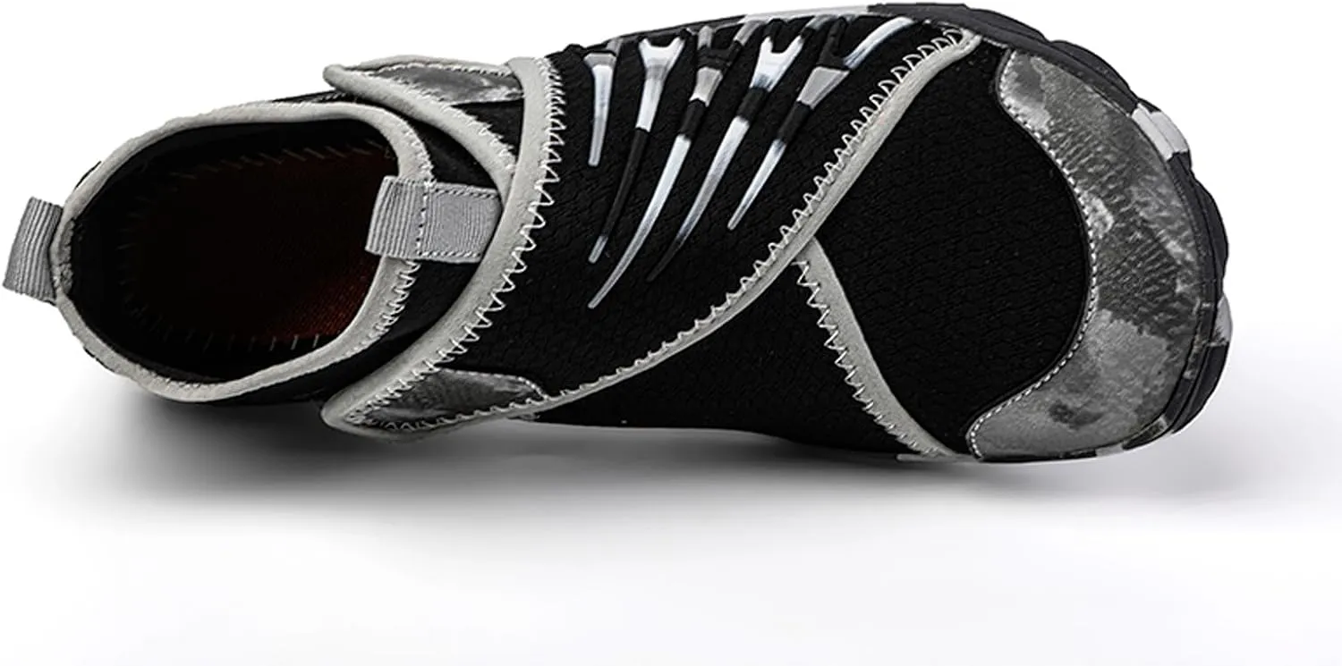 Eliogn Barefoot Shoes Men's,Women's Wide Toe Box Zero Drop Shoes Minimalist Cross-Trainer Walking Shoes Lightweight for Walking Weightlifting Yoga Trail Running Sneakers Boxing Gym Training