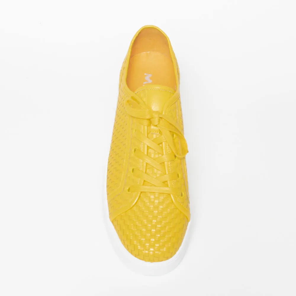 Ellie Sunshine Woven Leather