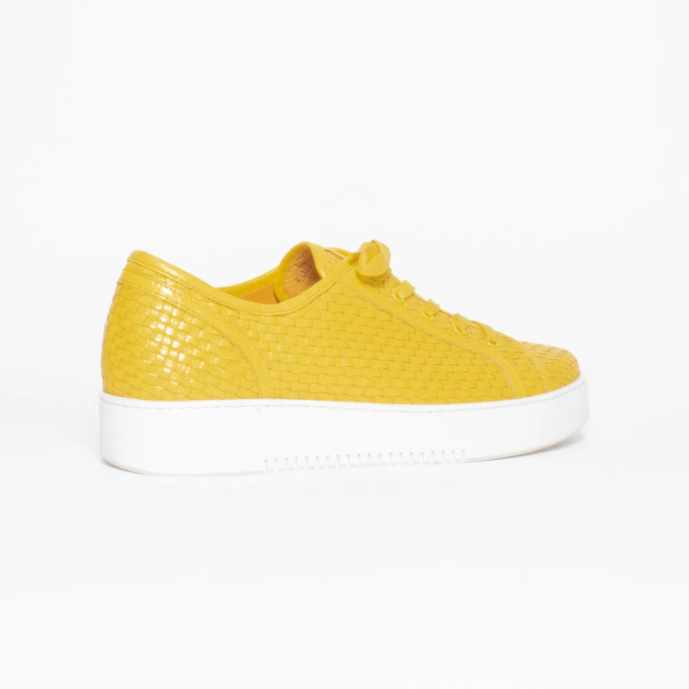 Ellie Sunshine Woven Leather