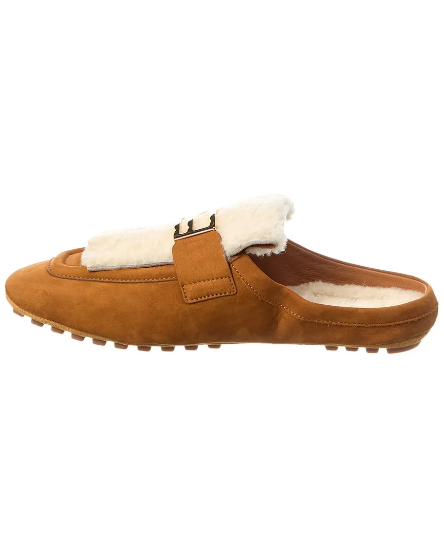 Encrypted Mule Suede Baguette Shearling Impressive variety FENDI &