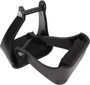 English Stirrups, Horse Climb Stirrups Horse Riding Safety Saddle Trail Black Cushioned Foam Foot Pad POM Plastic Horse Riding Stirrups Stirrups For Saddle For Equestrian
