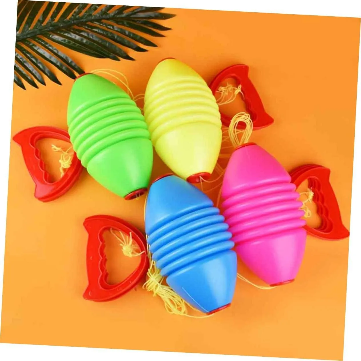 ERINGOGO Interactive Ball Gym Ball Elastic Pulling Balls Sports Ball Hand Fitness Ball Double Player Ball