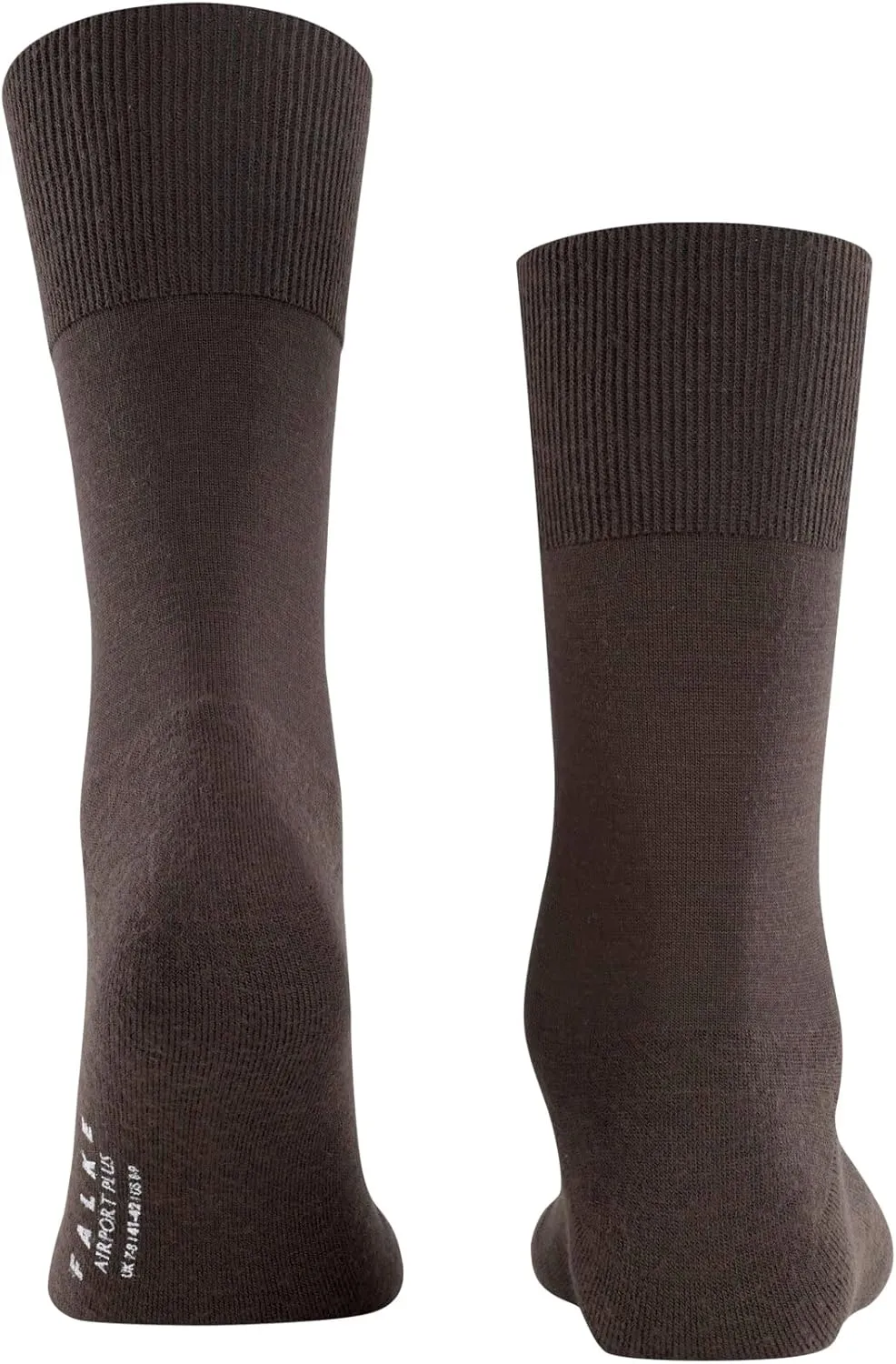 FALKE Men's Airport Dress Socks, Premium Merino Wool Cotton Blend, Sustainable Luxury, Eco-Friendly Business Casual, 1 Pair