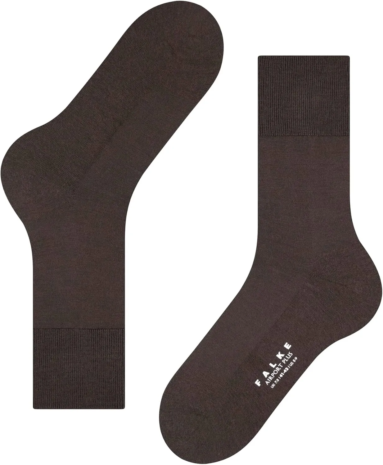 FALKE Men's Airport Dress Socks, Premium Merino Wool Cotton Blend, Sustainable Luxury, Eco-Friendly Business Casual, 1 Pair