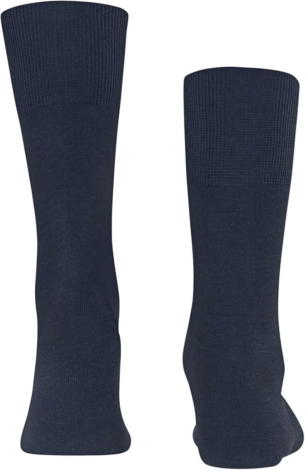 FALKE Men's Airport Dress Socks, Premium Merino Wool Cotton Blend, Sustainable Luxury, Eco-Friendly Business Casual, 1 Pair