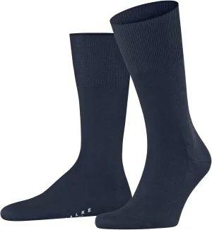 FALKE Men's Airport Dress Socks, Premium Merino Wool Cotton Blend, Sustainable Luxury, Eco-Friendly Business Casual, 1 Pair