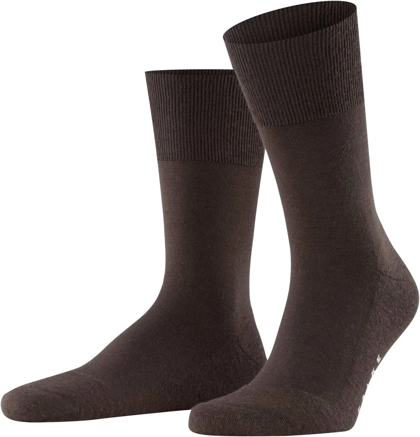 FALKE Men's Airport Dress Socks, Premium Merino Wool Cotton Blend, Sustainable Luxury, Eco-Friendly Business Casual, 1 Pair