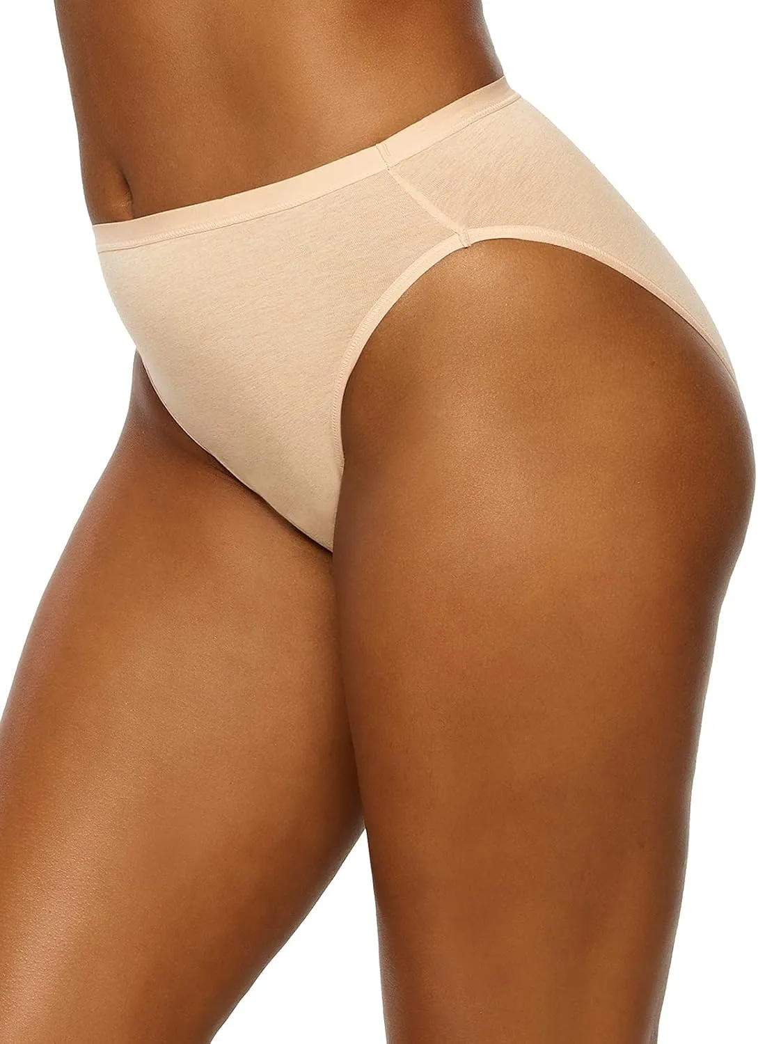 Felina | Organic Cotton Stretch Hi Cut Panty | Women's Underwear