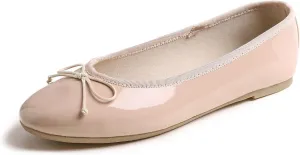FEVERSOLE Women's Bling Soft Cushioned Comfort Flats Sparkle Party Ballets