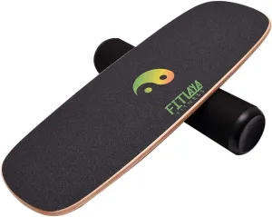 Fitlaya Fitness Balance Board Trainer Wooden Training Equipment for Fitness Workout, Hockey‎, Skateboarding, Surfing and Snowboarding