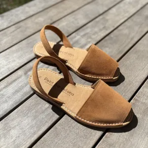 Flat Avarcas | Toffee (Padded)