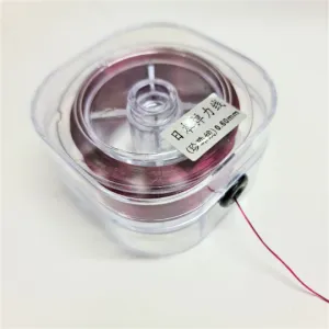 Flat Beading Elastic 0.6mm Burgundy 150m Roll