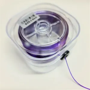 Flat Elastic 0.6mm Purple 150m Roll Beading Supplies