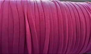 Flat Round Elastic - Pink