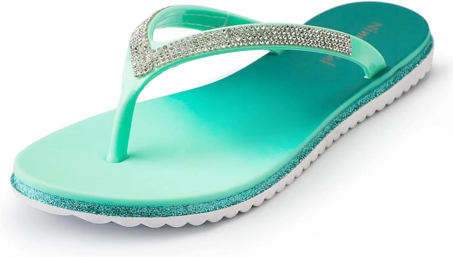 Flip Flops for Women.Comfortable Walking Flat Sandals.Beach Summer Casual Slide Sandals.Fashion Design for Indoor Outdoor