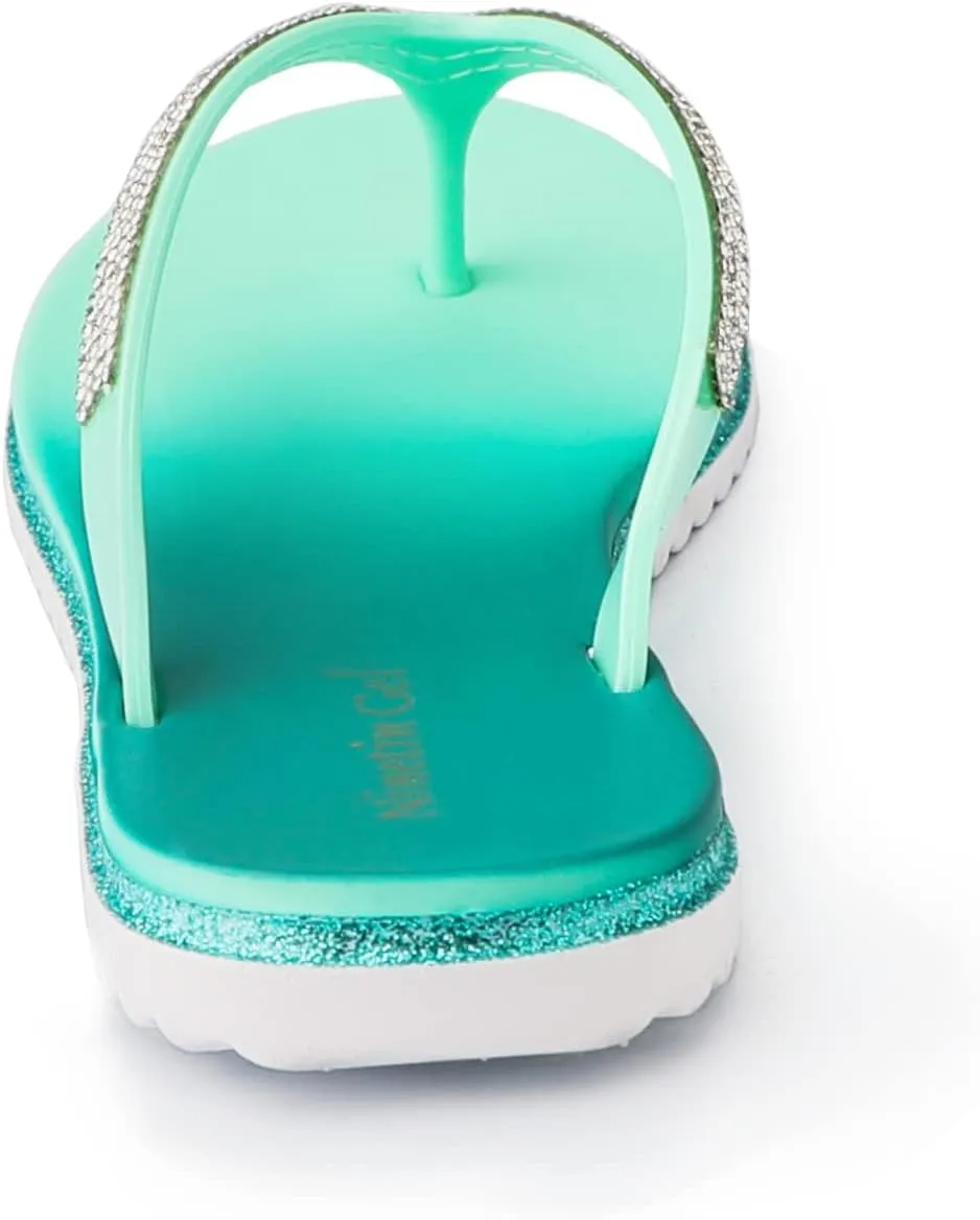 Flip Flops for Women.Comfortable Walking Flat Sandals.Beach Summer Casual Slide Sandals.Fashion Design for Indoor Outdoor