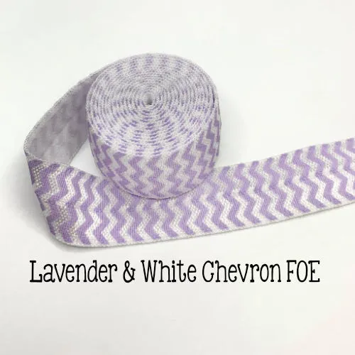 Fold Over Elastic - 5 one yard rolls