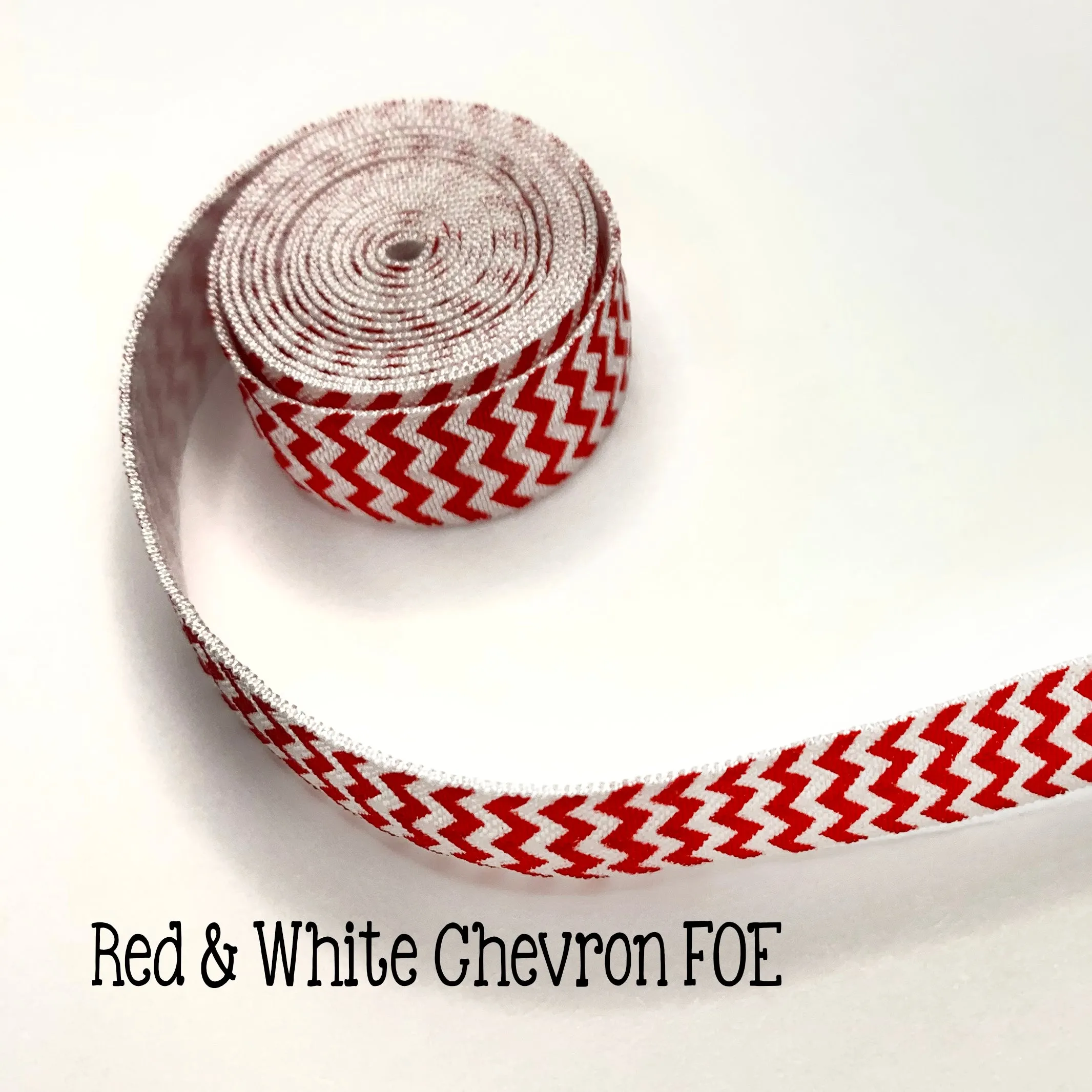Fold Over Elastic - 5 one yard rolls