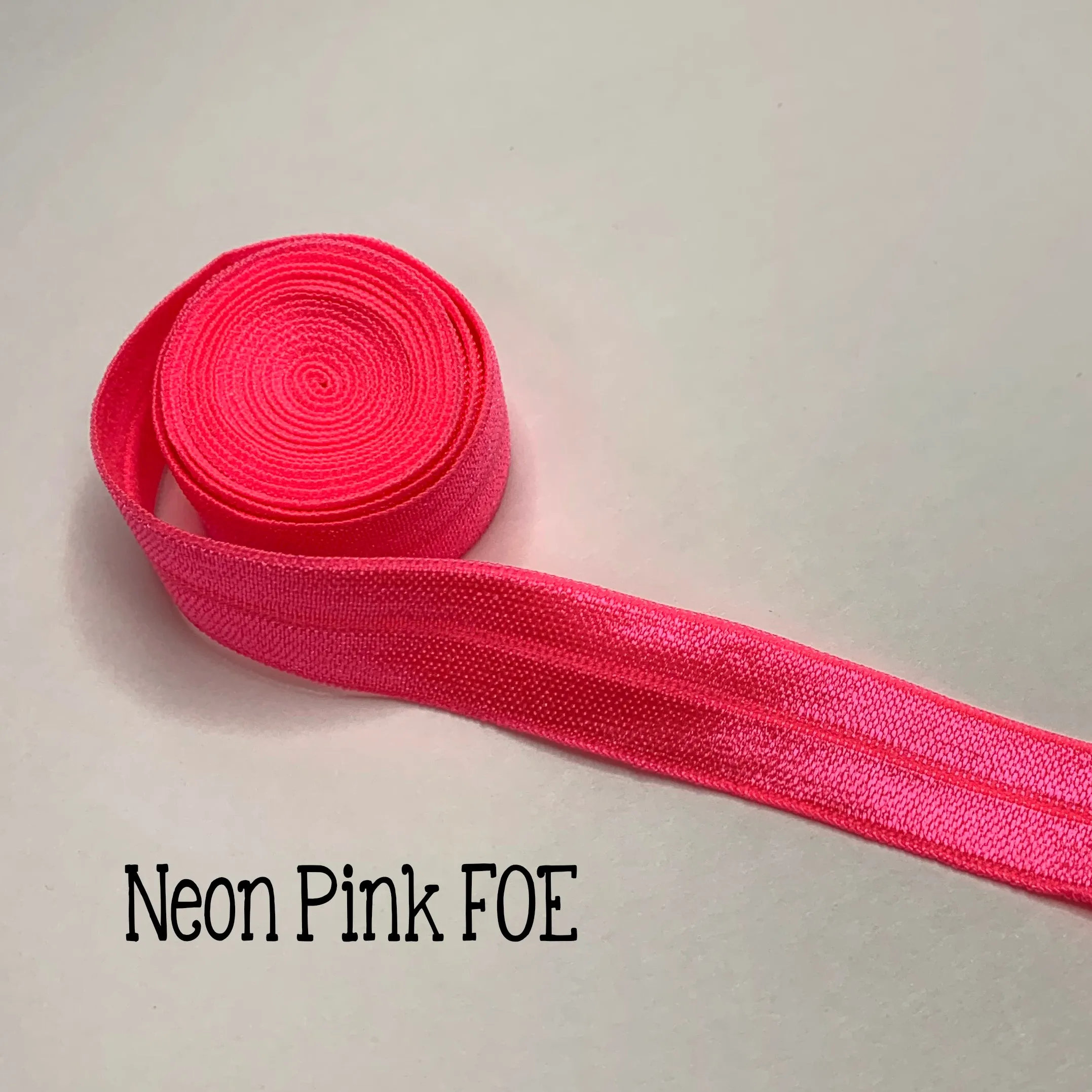 Fold Over Elastic - 5 one yard rolls