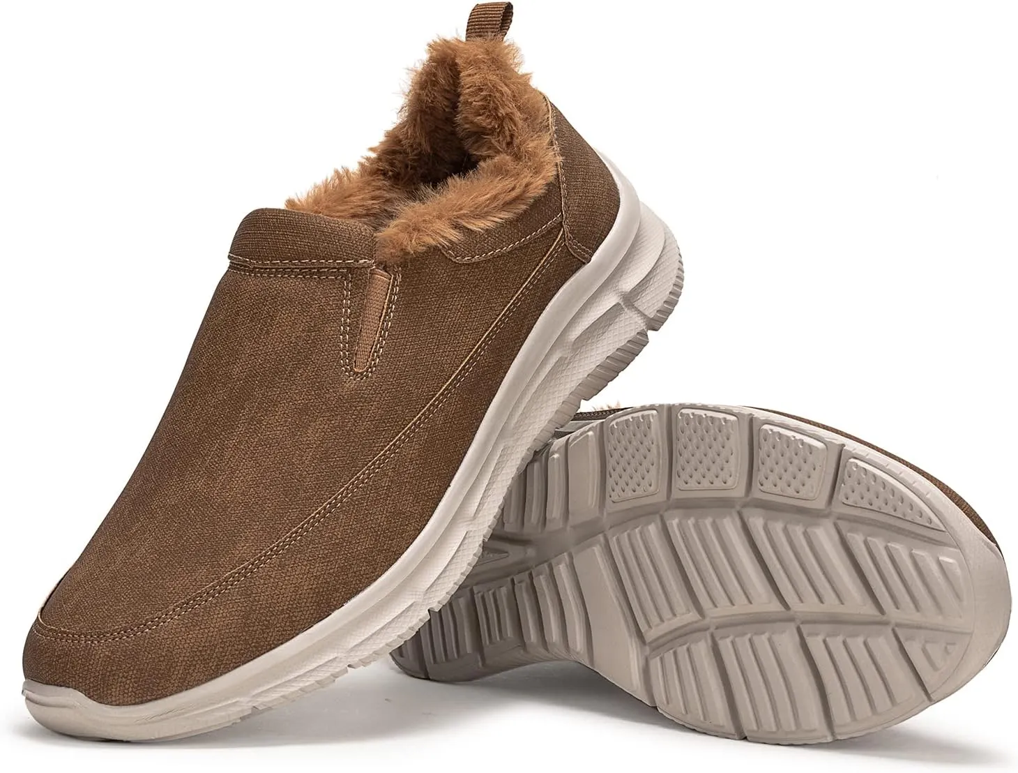 Frank Mully Men's Slip On Walking Shoes Lightweight Casual Knit Loafer Sneakers Comfortable Mesh Work Shoes Athletic Walking Shoes for Men Breathable