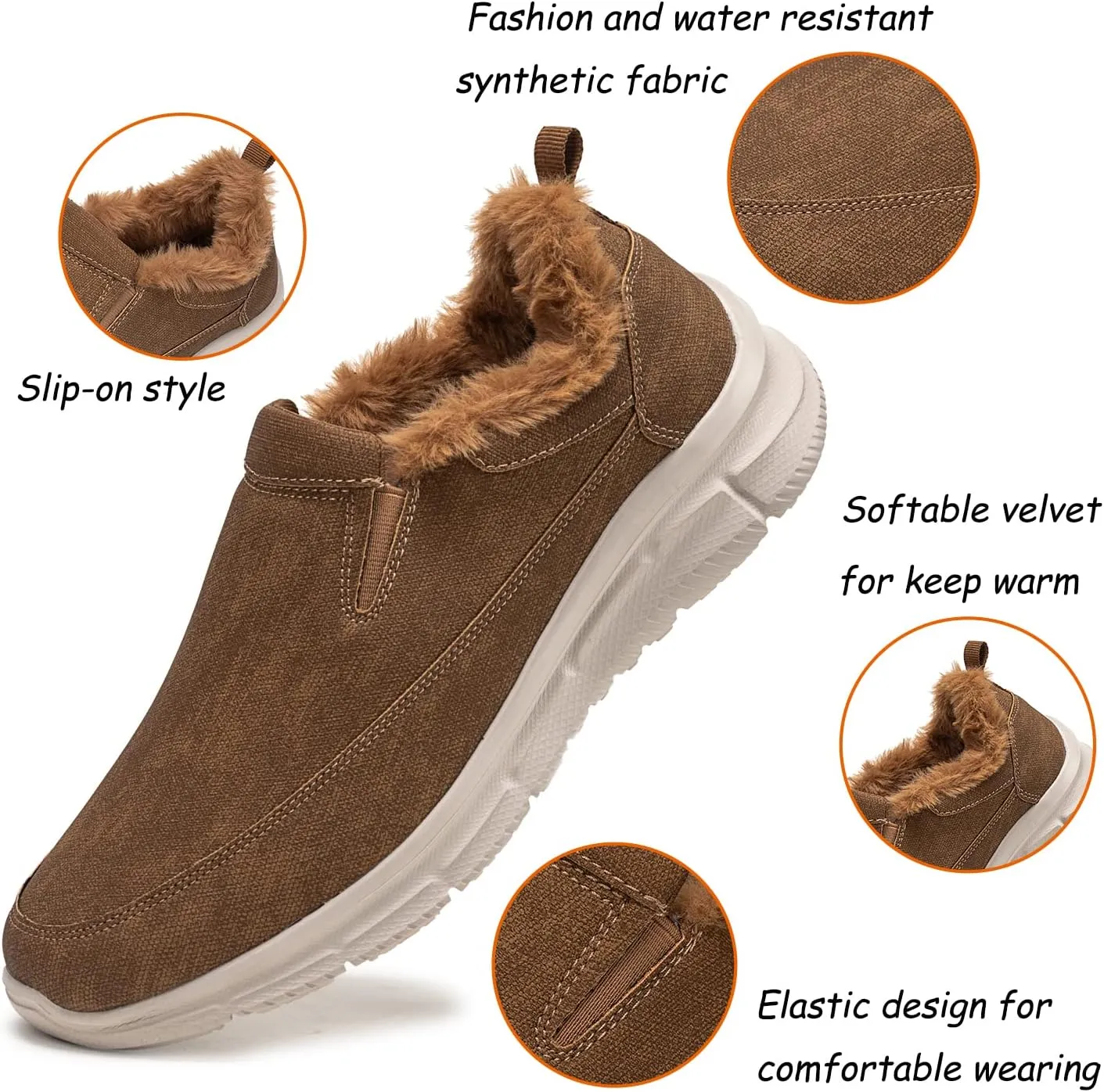 Frank Mully Men's Slip On Walking Shoes Lightweight Casual Knit Loafer Sneakers Comfortable Mesh Work Shoes Athletic Walking Shoes for Men Breathable