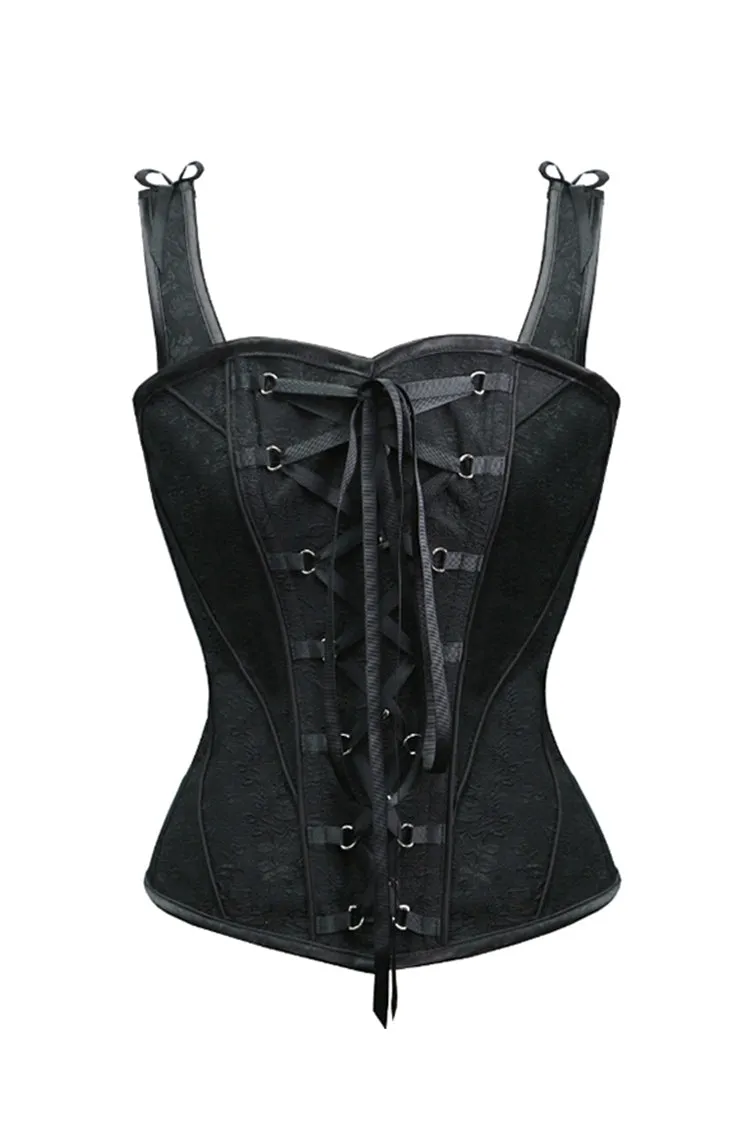 Front Cross Tied Shoulder Girdle Corset