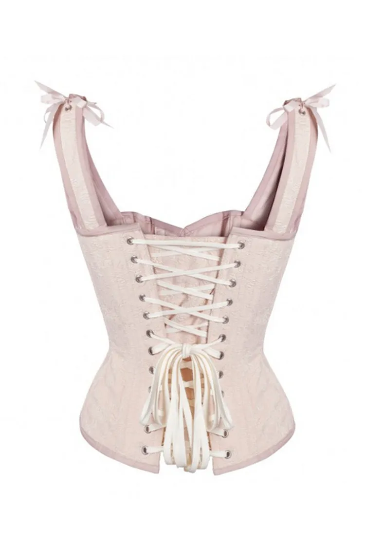Front Cross Tied Shoulder Girdle Corset