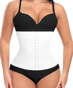 Ganado Waist Trainer for Women Corset Shapewear Tummy Control Waist Cincher Underbust Postpartum Girdle Body Shaper
