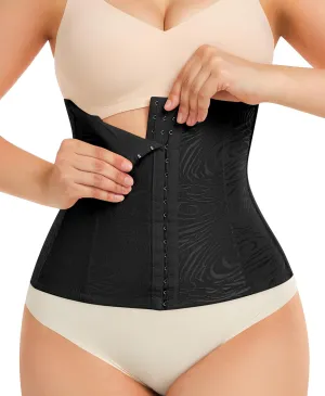 Ganado Waist Trainer for Women Lace Corset Shapewear Underbust Waist Cincher Tummy Control Body Shaper Girdle