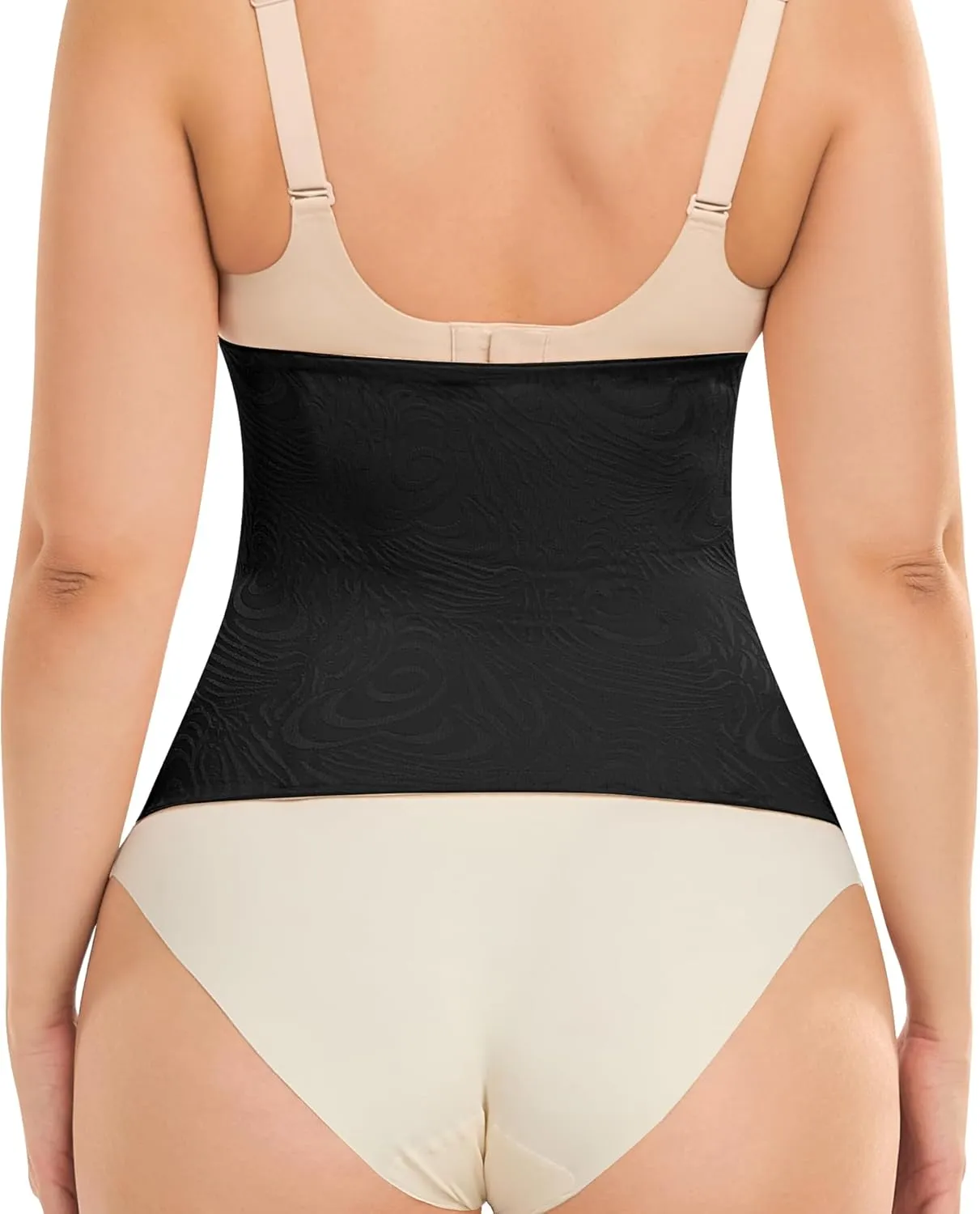Ganado Waist Trainer for Women Lace Corset Shapewear Underbust Waist Cincher Tummy Control Body Shaper Girdle