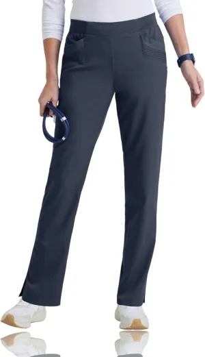 Grey's Anatomy Scrubs by BARCO Impact - Moto Scrub Pant for Women, Mid-Rise, Spandex Stretch Yoga Style Women's Scrub Pant
