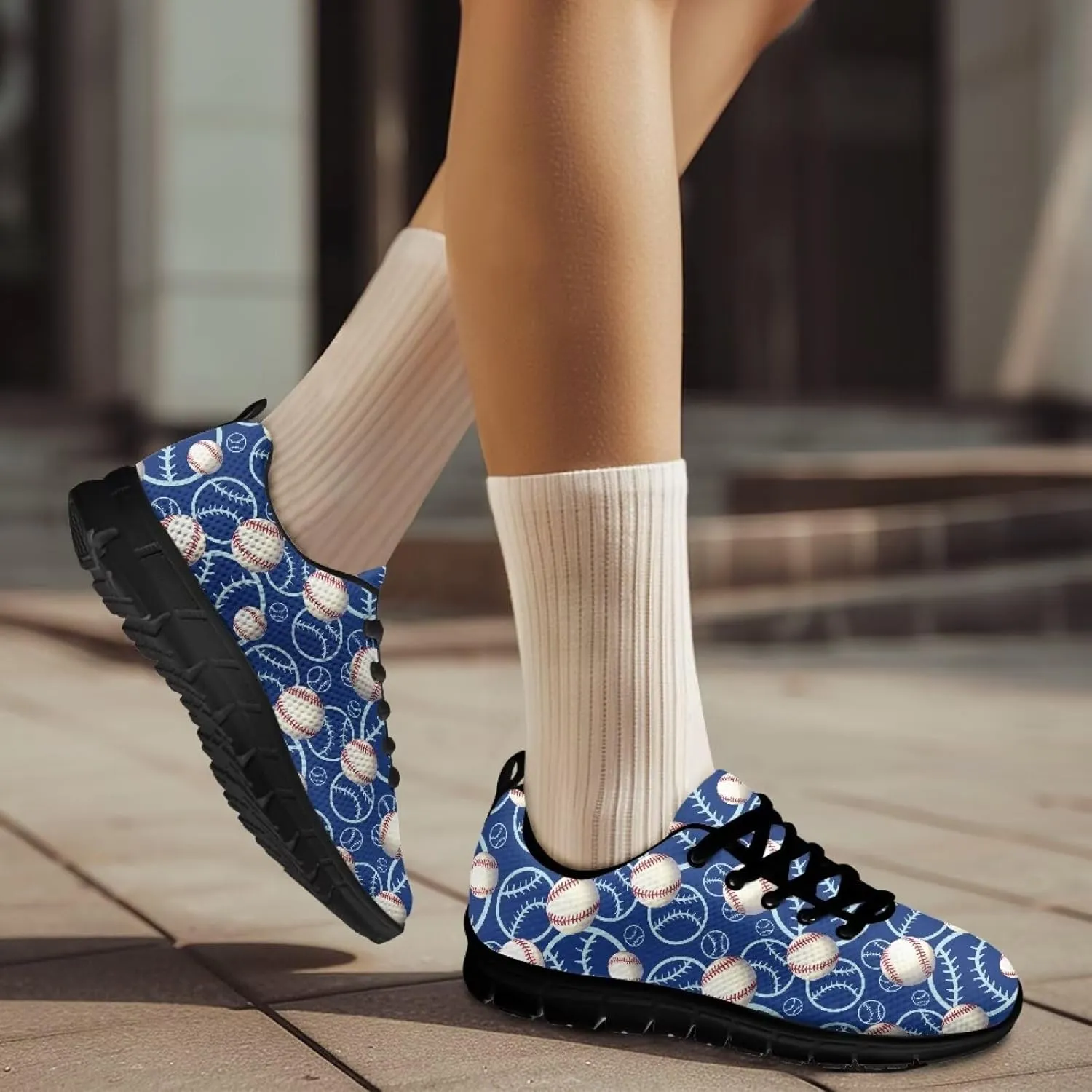 Gym Sports Athletic Trail Sneakers Comfort Go Easy Walking Lace-up Footwear