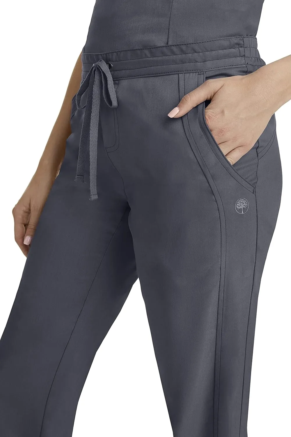Healing Hands Taylor Women's Pants Mid Rise with 2 Pockets & Back Elastic Waistband Plus Size 9095