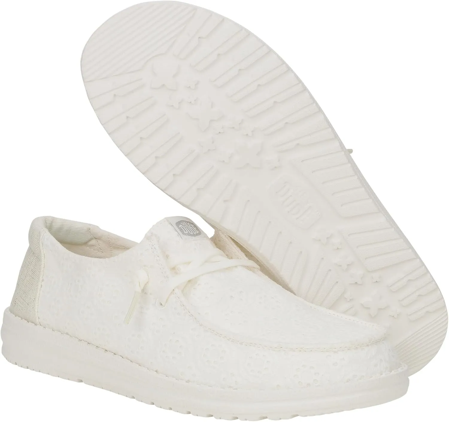 Hey Dude Women's Wendy Eyelet Lace Loafer