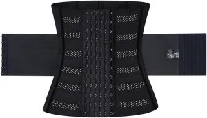 HGps8w Women's Waist Trainer Belt Shapewear Waist Trimmer Ab Belt Tummy Control Body Shaper for Men Fitness Exercise