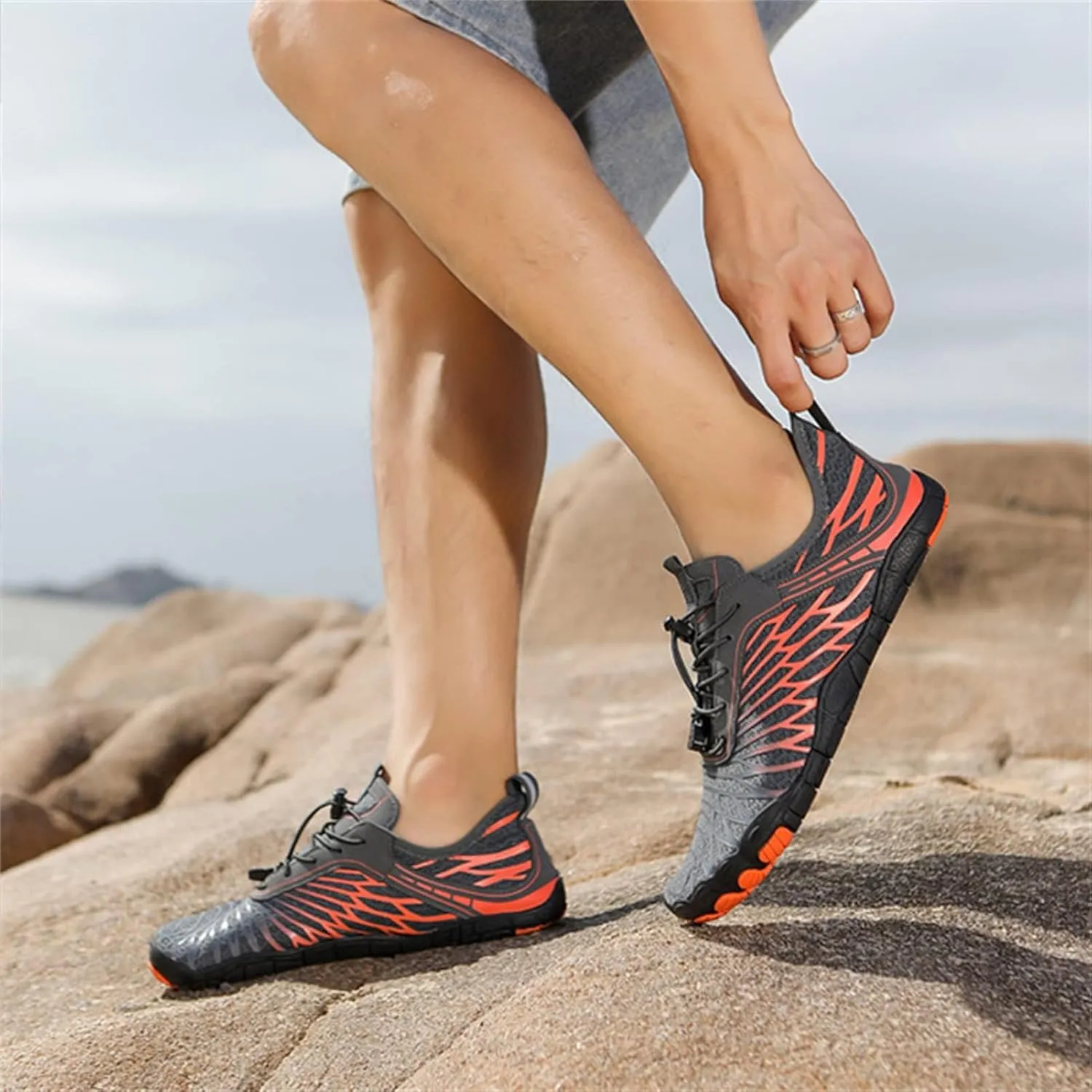 Hike Barefoot Shoes for Women Men Healthy & Non-Slip Water Shoe Pro Barefoot Shoes Breathable Hiking Walking Shoe 2025 Unisex