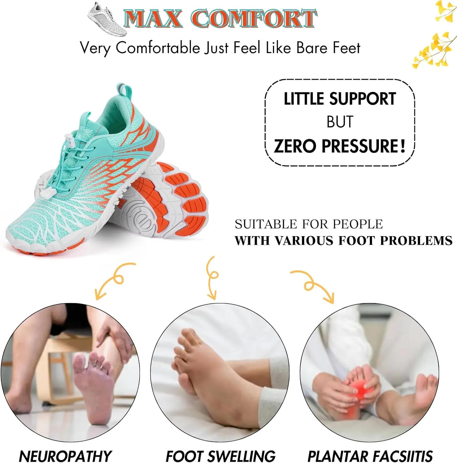 Hike Barefoot Shoes Women Men Minimalist Wide Toe Box Footwear Zero Drop Athletic Cross-Trainer Fashion Sneakers