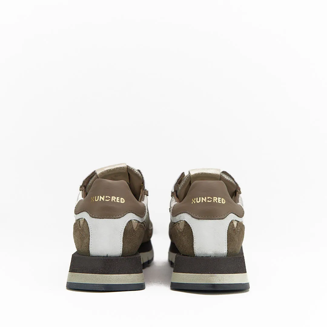 HND33 - Leather Sneaker Donna - HUNDRED100