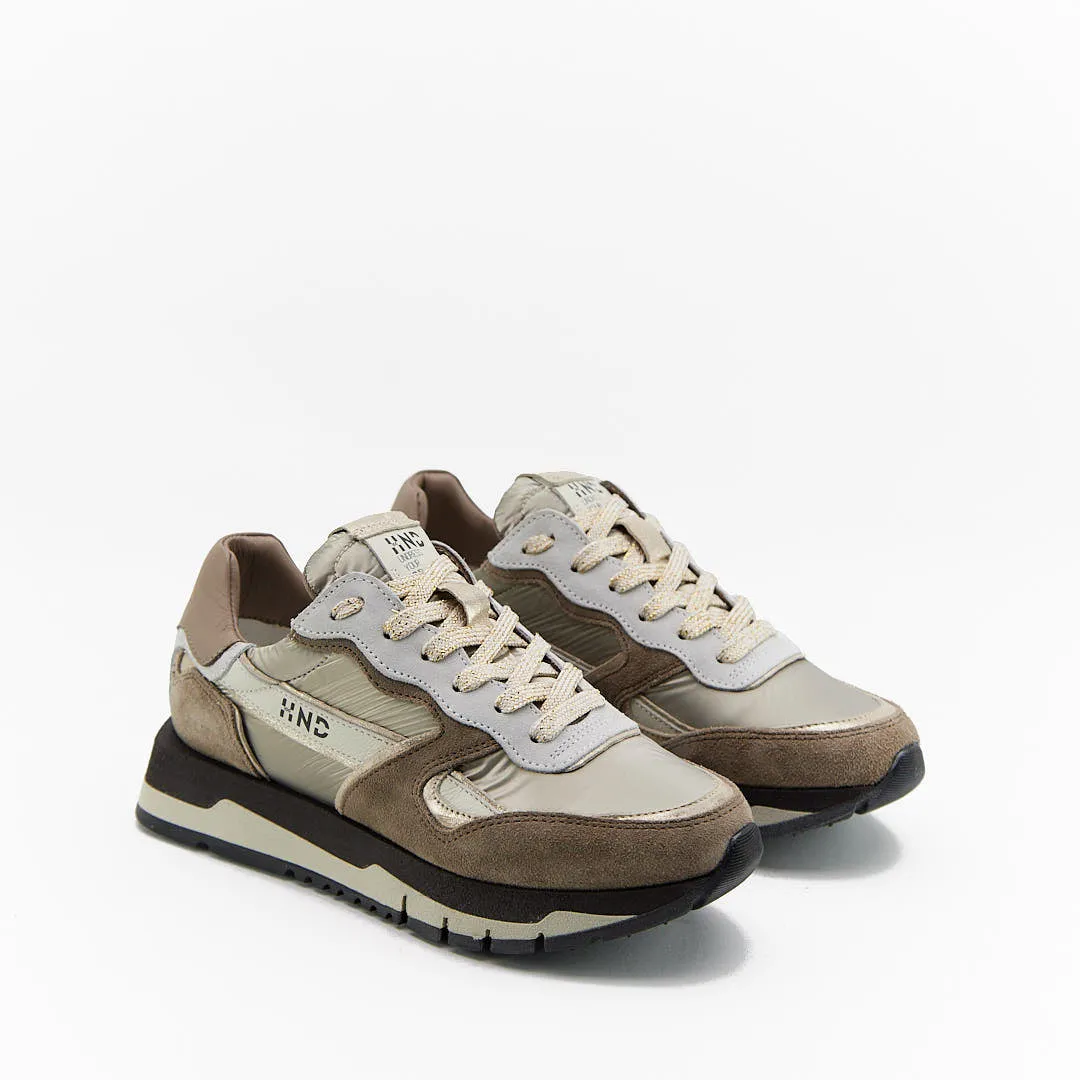HND33 - Leather Sneaker Donna - HUNDRED100