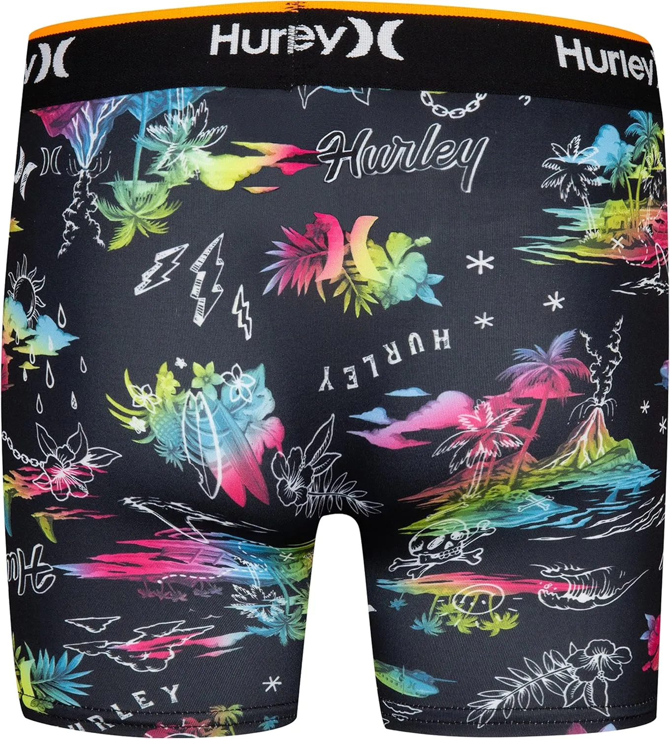 Hurley Boys' Classic Boxer Briefs (2-Pack)