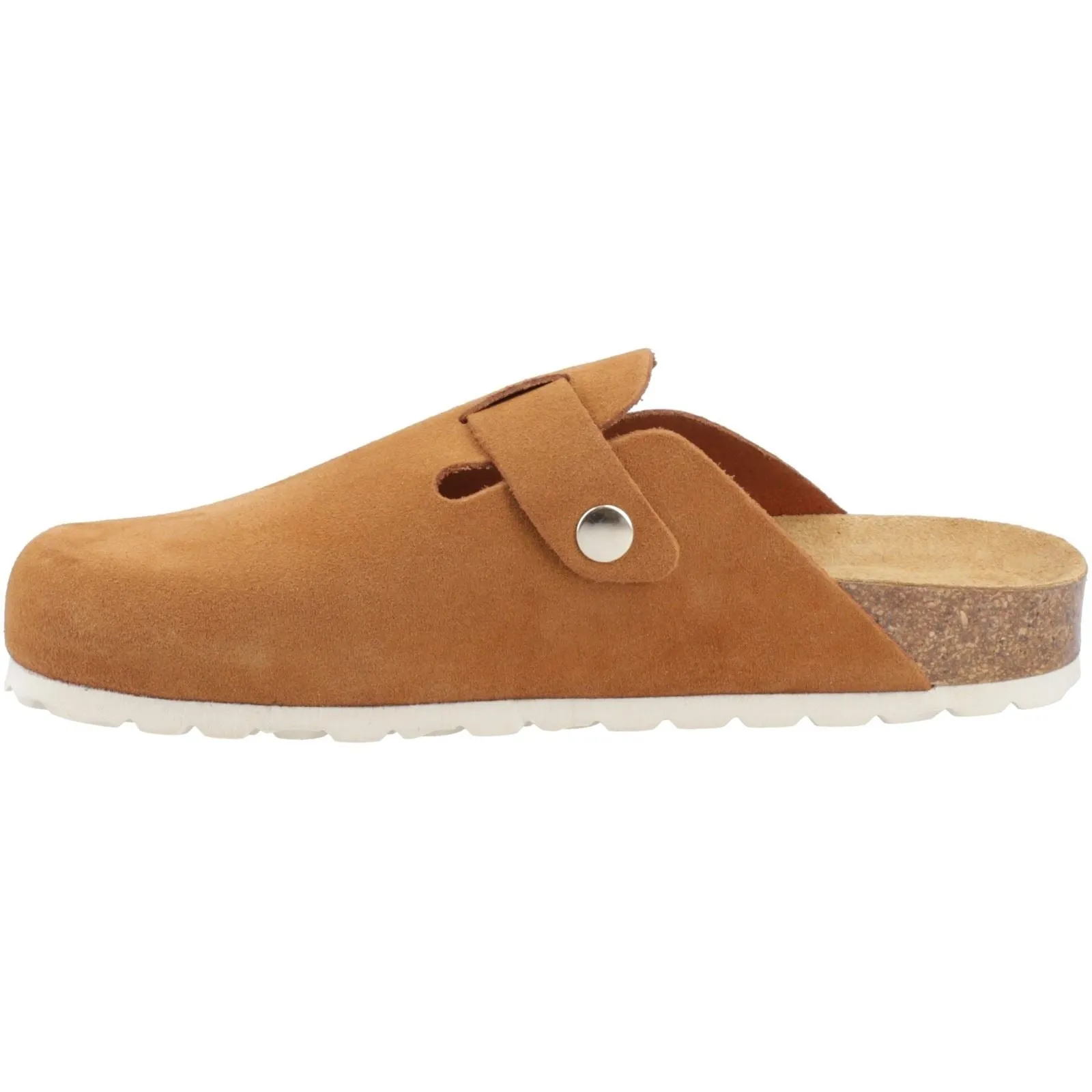 Hush Puppies Bailey Suede Women's Tan Mules