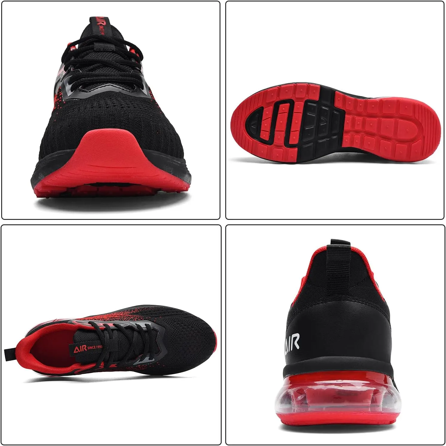 IIV Mens Running Shoes Casual Tennis Walking Athletic Gym Slip On Sneakers