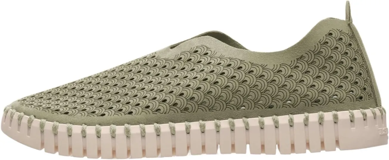 Ilse Jacobsen Women's Loafers, Army, 9.5