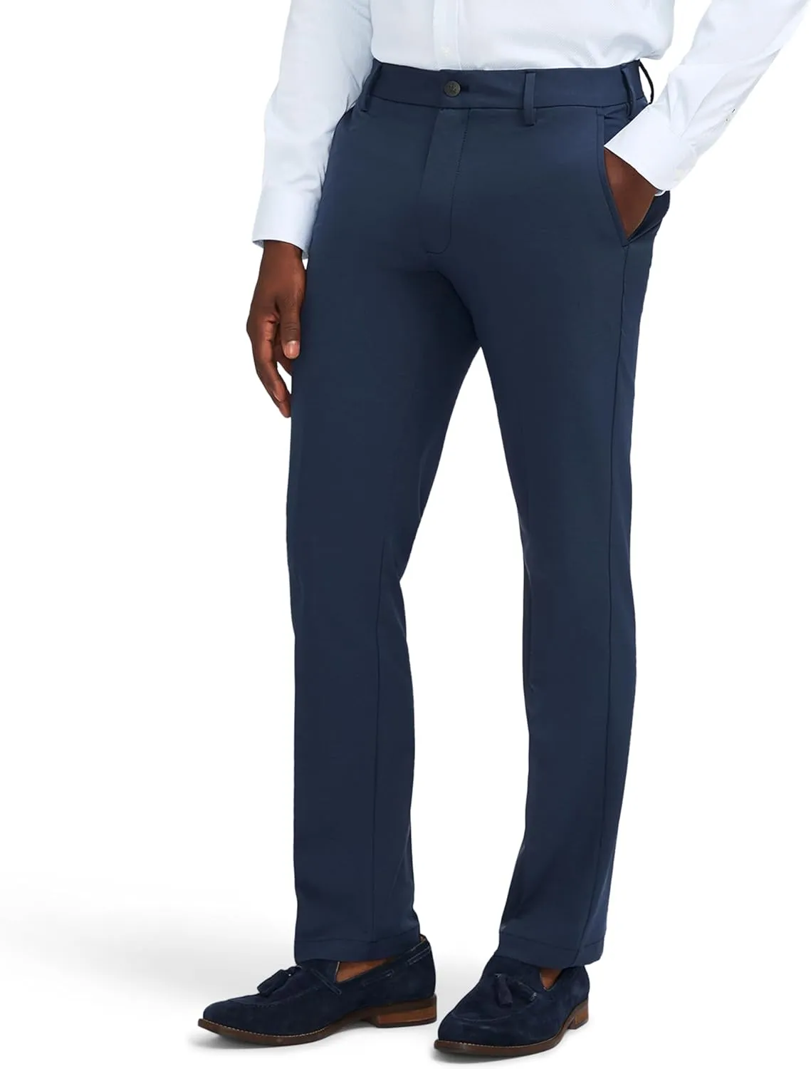 IZOD Men's Non-Iron Stretch Straight Fit Flat Front Traveler Chino Pant