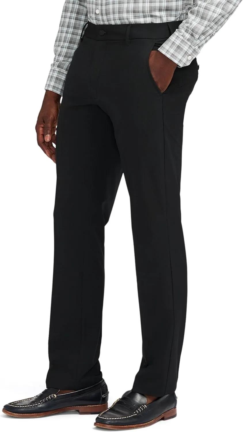 IZOD Men's Non-Iron Stretch Straight Fit Flat Front Traveler Chino Pant