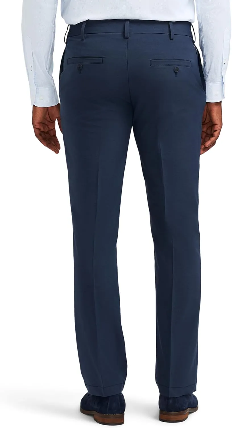IZOD Men's Non-Iron Stretch Straight Fit Flat Front Traveler Chino Pant