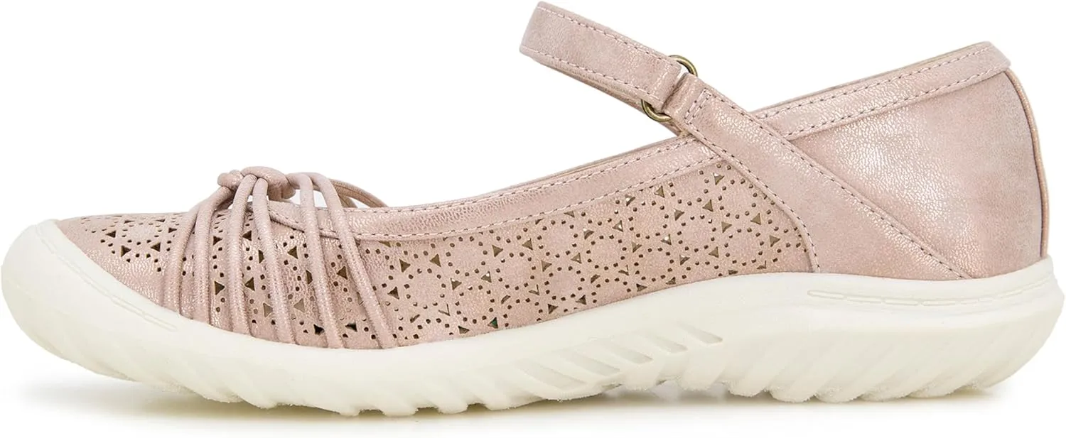 JBU Women's Ramy Mary Jane Flat